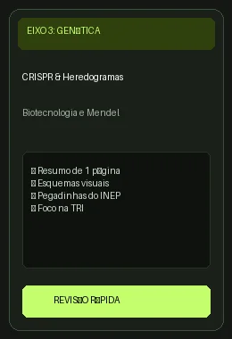Eixo 3: Genética e Biotecnologia